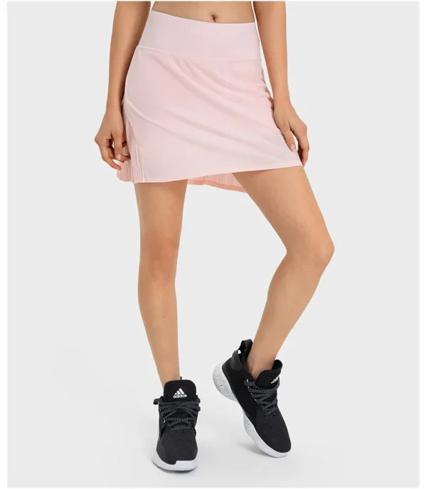 Lulunalan Womens Dresses Skirt Tennis Golf Wear Gym Leggings Women's Pleated Skirt Outdoor Jogging Yoga Fitness Sport Skort 2